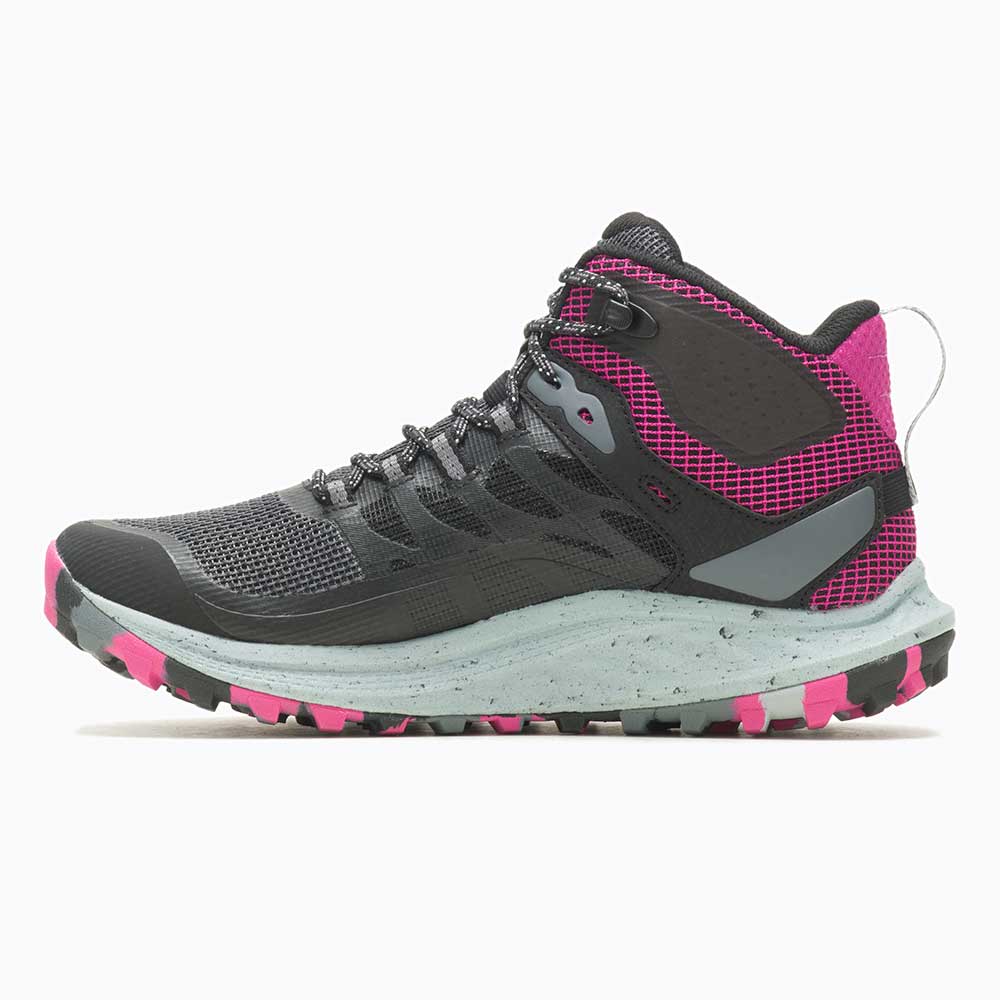 Women's Antora 3 Mid Waterproof Boot - Black/Fuchsia - Regular (B)