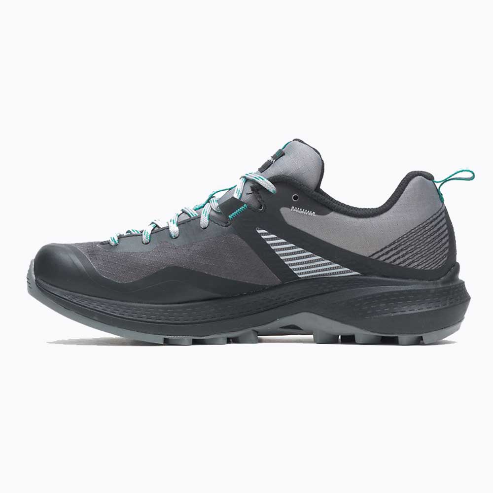 Women's MQM 3 Trail Running Shoe - Charcoal/Teal- Regular (B)