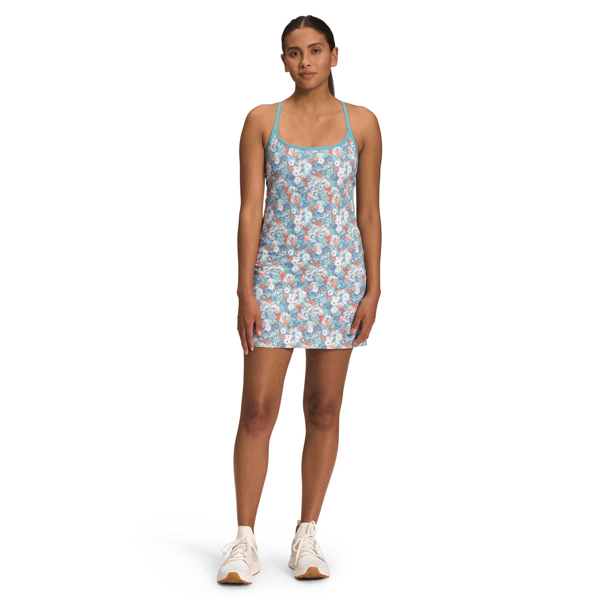 Women's Arque Hike Dress - Reef Waters Wild Daisy Print – Gazelle