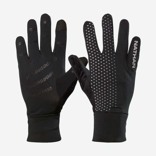 HyperNight Reflective Glove - Black/Geo Print – Gazelle Sports