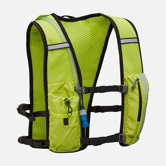 HyperNight QuickStart 2.0 4L Hydration Pack - Hi Vis Yellow/Geo Print