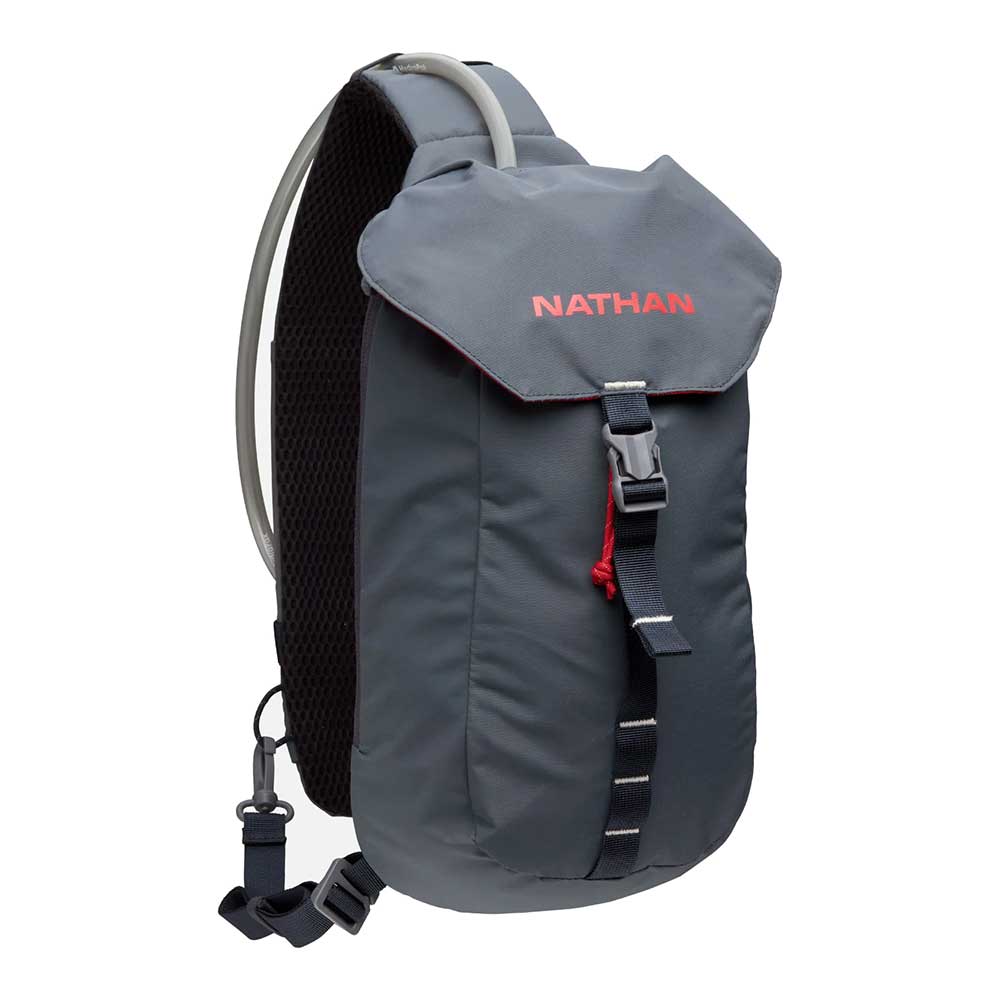 Limitless Run Sling 6L Pack - Charcoal/Ribbon Red
