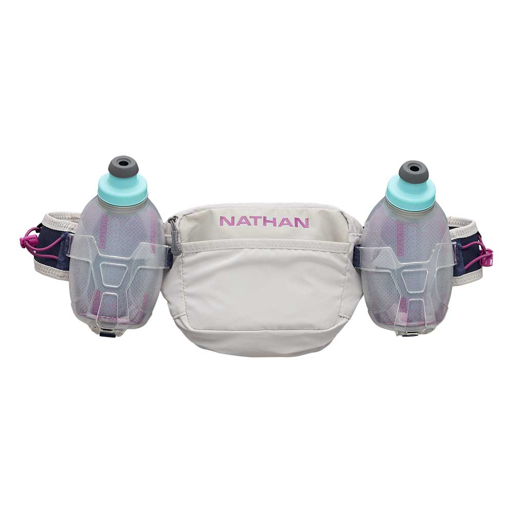 Trail Mix Plus 20oz Insulated 3.0 Hydration Belt - Vapor Grey/Magenta