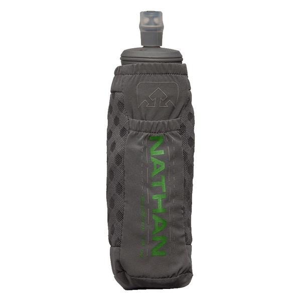 ExoShot 2.0 14oz Handheld Bottle - Castlerock/Classic Green