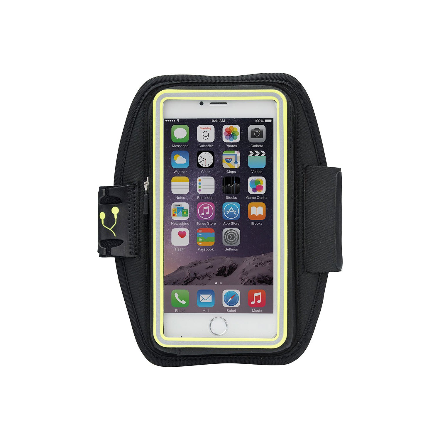 SonicStorm Smartphone Carrier - Black/Safety Yellow