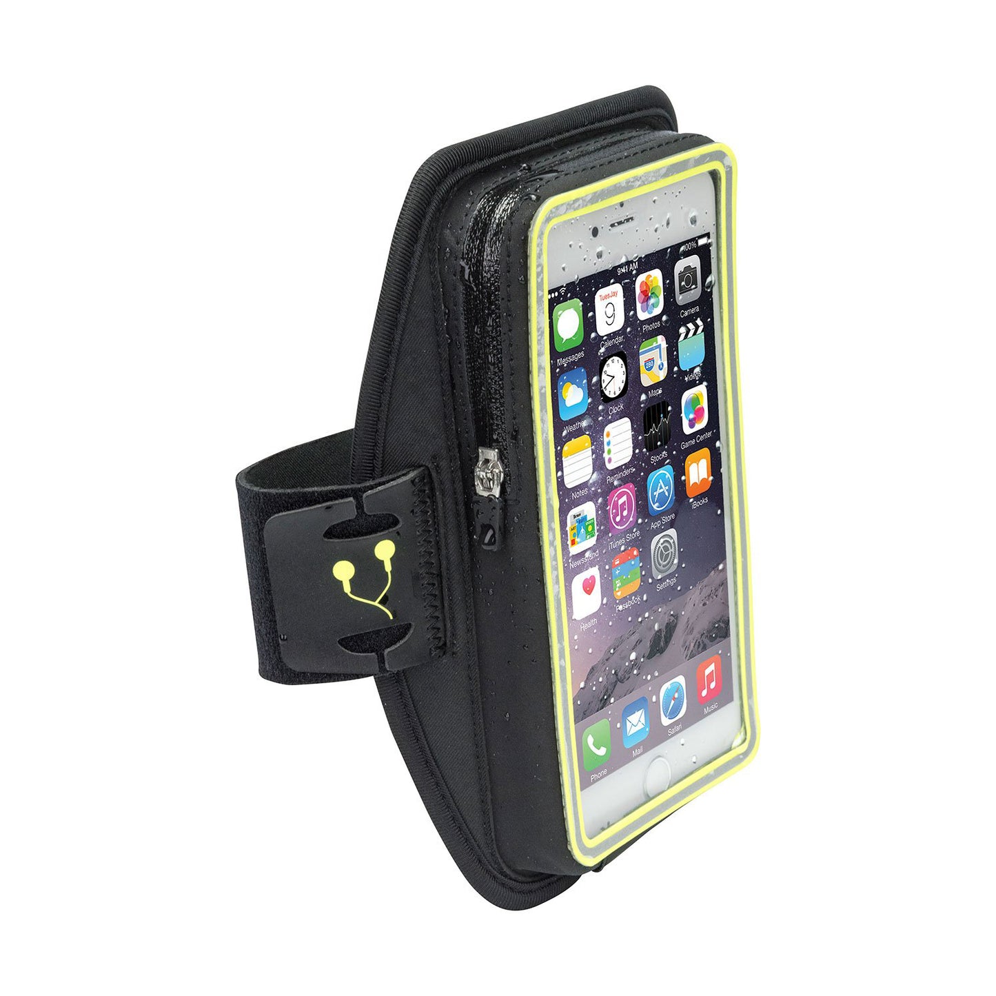 SonicStorm Smartphone Carrier - Black/Safety Yellow