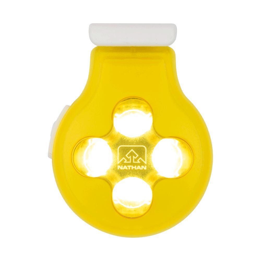 HyberBrite Orb LED Clip-On Light - Vibrant Yellow/White