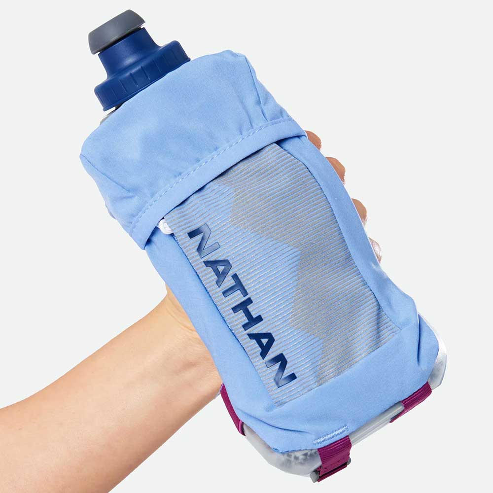 QuickSqueeze Insulated 18oz Bottle- Periwinkle/Estate Blue