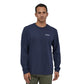 Men's Long Sleeved P-6 Logo Responsibili-Tee Shirt - Classic Navy