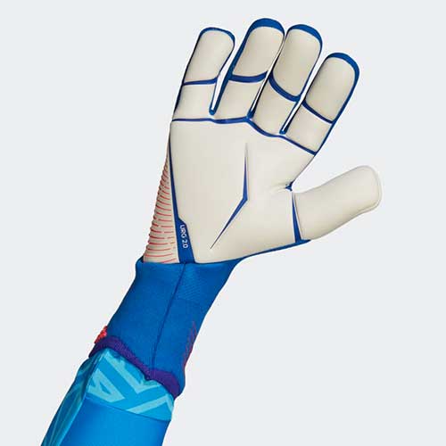 Men's Predator Pro Gloves - Hi-Res Blue / Turbo / White