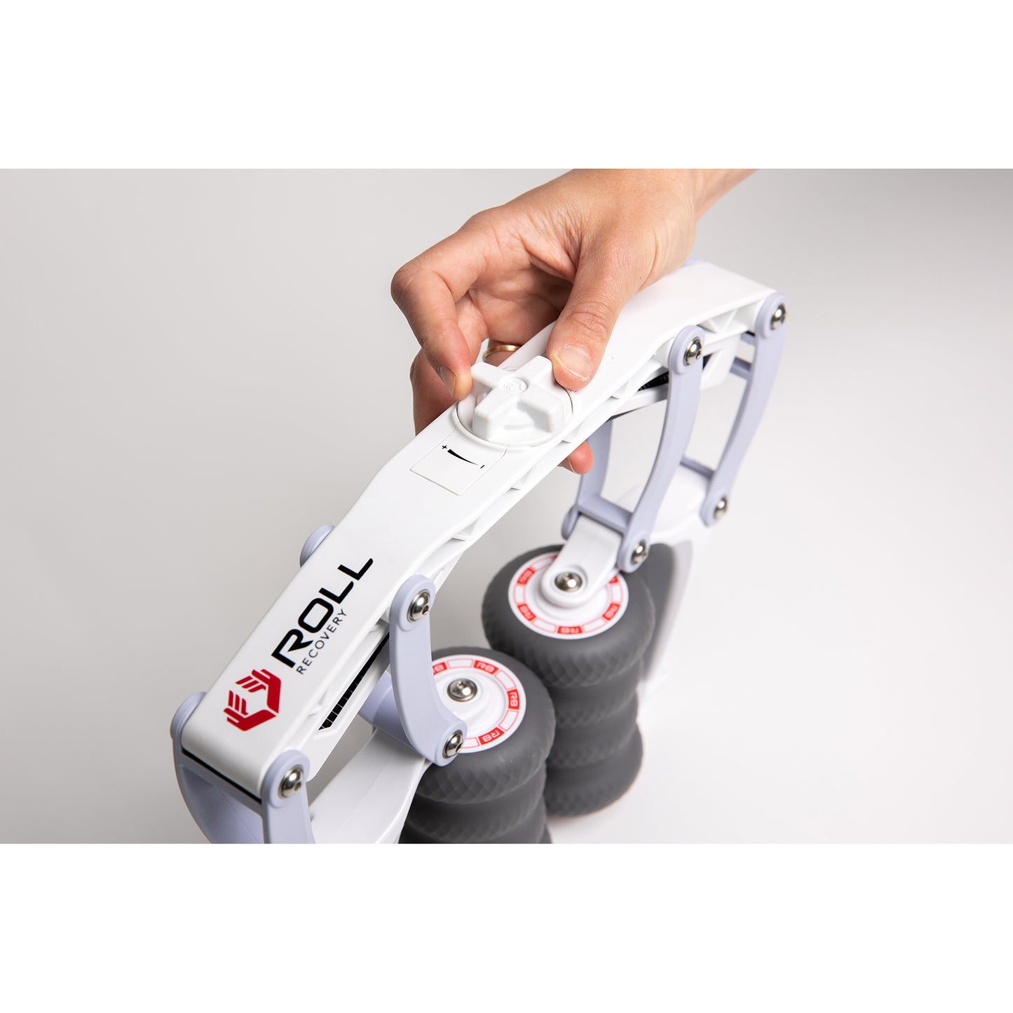 R8 Plus Deep Tissue Massage Muscle Roller - Alpine White