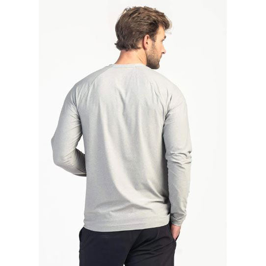 Men's Reign Long Sleeve Shirt - Light Grey Heather
