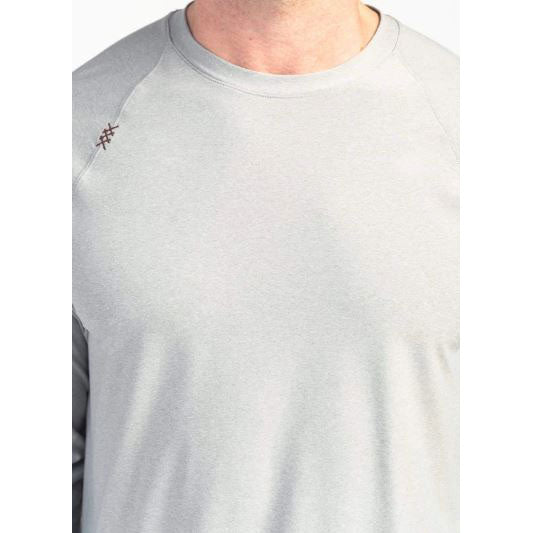 Men's Reign Long Sleeve Shirt - Light Grey Heather
