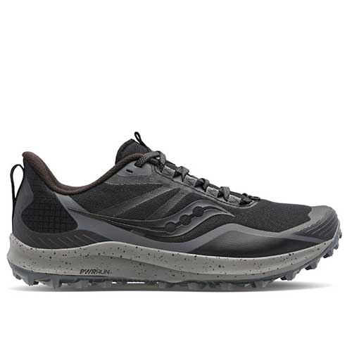 Women's Peregrine 12 Trail Running Shoe - Black/Charcoal - Regular (B)