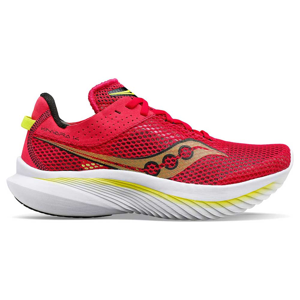 Women's Kinvara 14 Running Shoe- Red Rose-Regular (B)