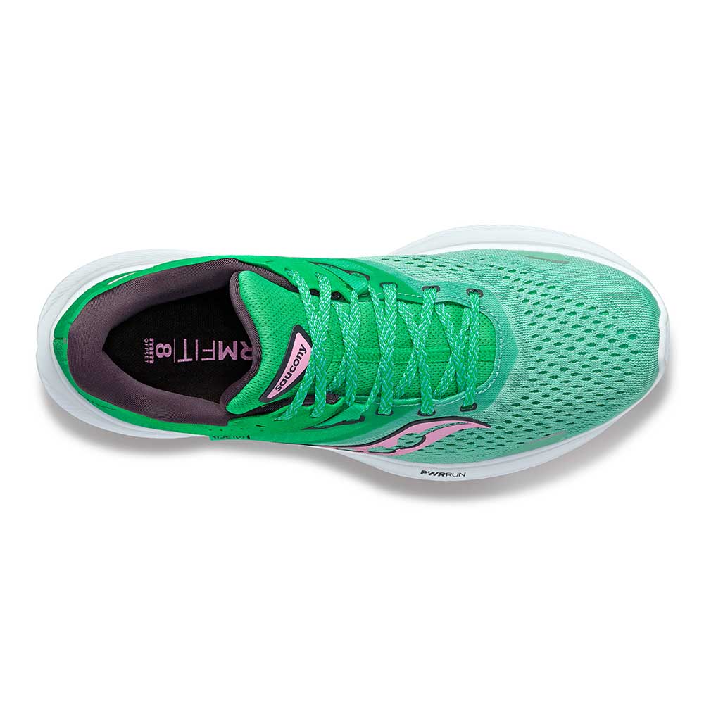 Women's Ride 16 Running Shoe - Sprig/Peony - Wide (D) – Gazelle Sports