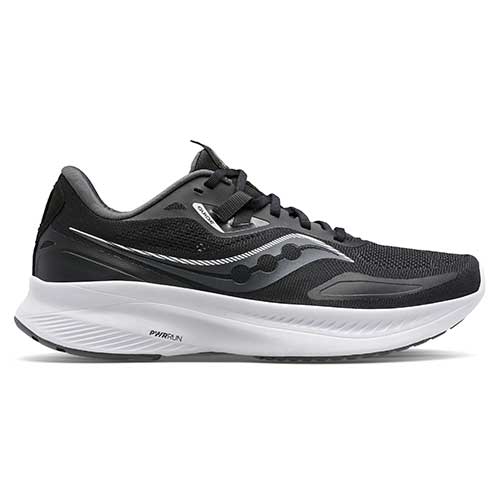 Men's Guide 15 Running Shoe - Black/White - Wide (2E)