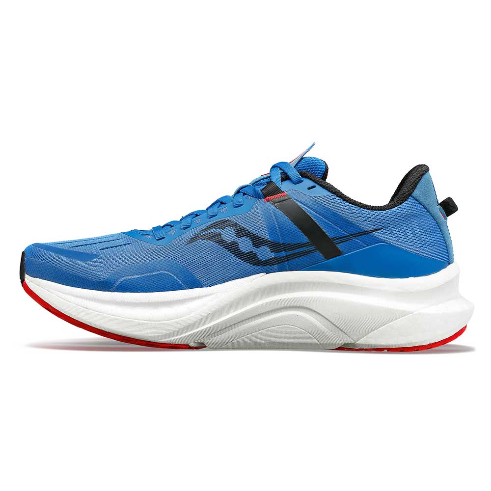 Men's Tempus Running Shoe- Hydro/Poppy - Regular (D) – Gazelle Sports