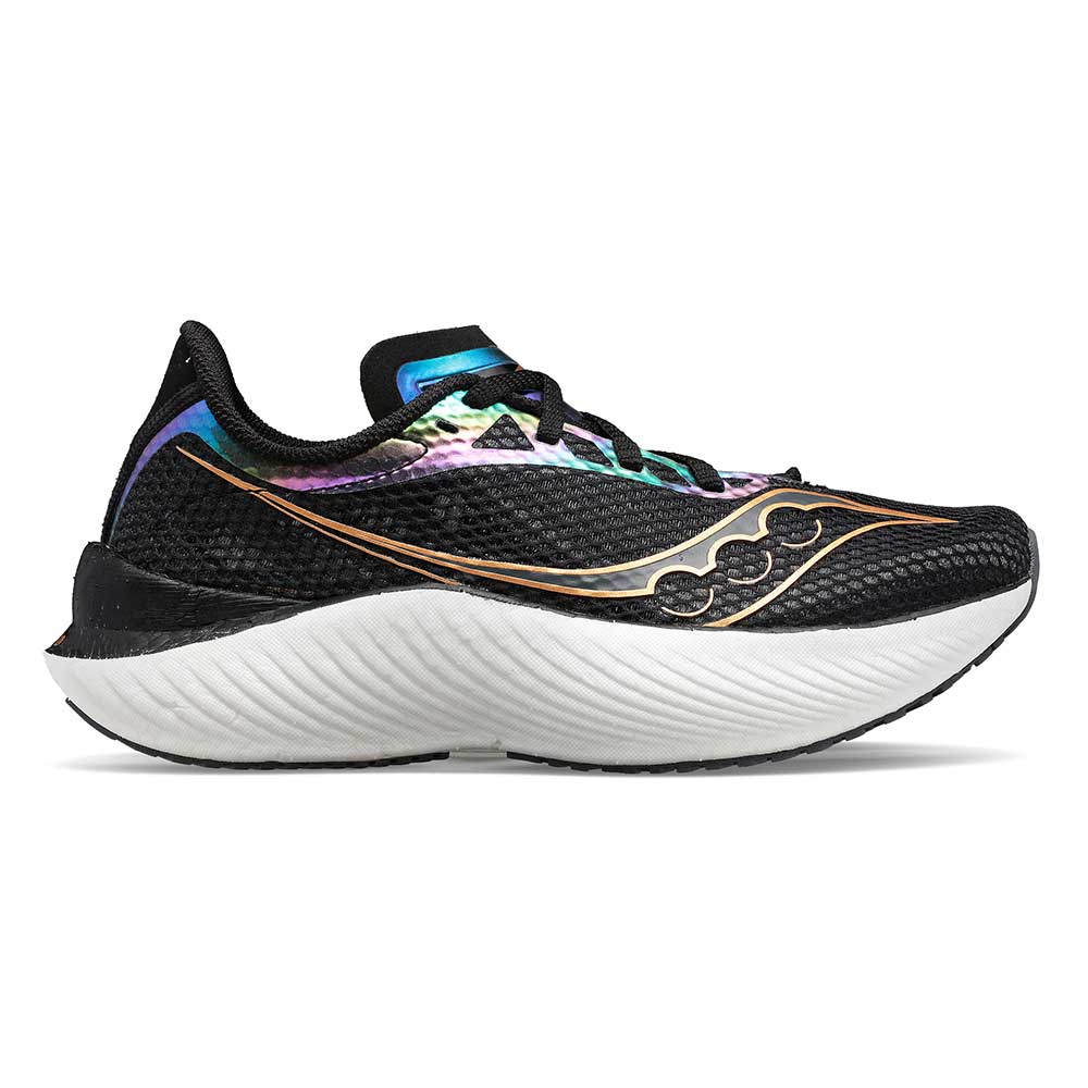 Men's Endorphin Pro 3 Racing Shoe- Black/Goldstruck- Regular (D)