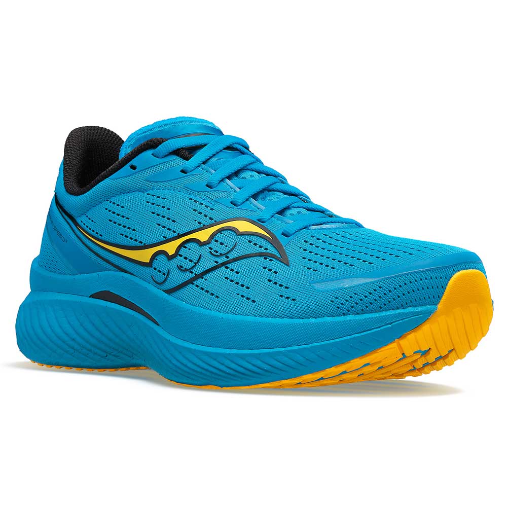 Men's Endorphin Speed 3 Running Shoe- Ocean/Vizigold- Regular (D)