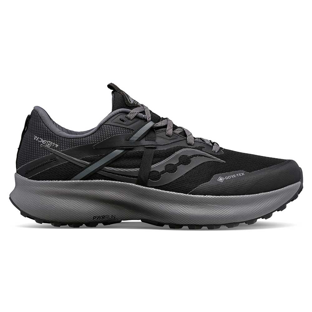 Men's Ride 15 Tr Gtx Trail Shoe - Black/Charcoal