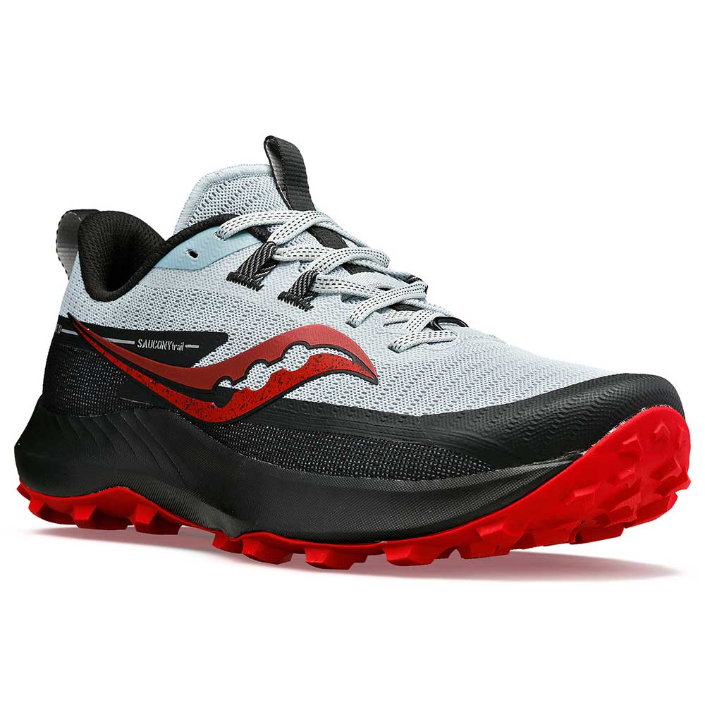 Men's Peregrine 13 Trail Running Shoe - Vapor/Poppy - Regular (D ...