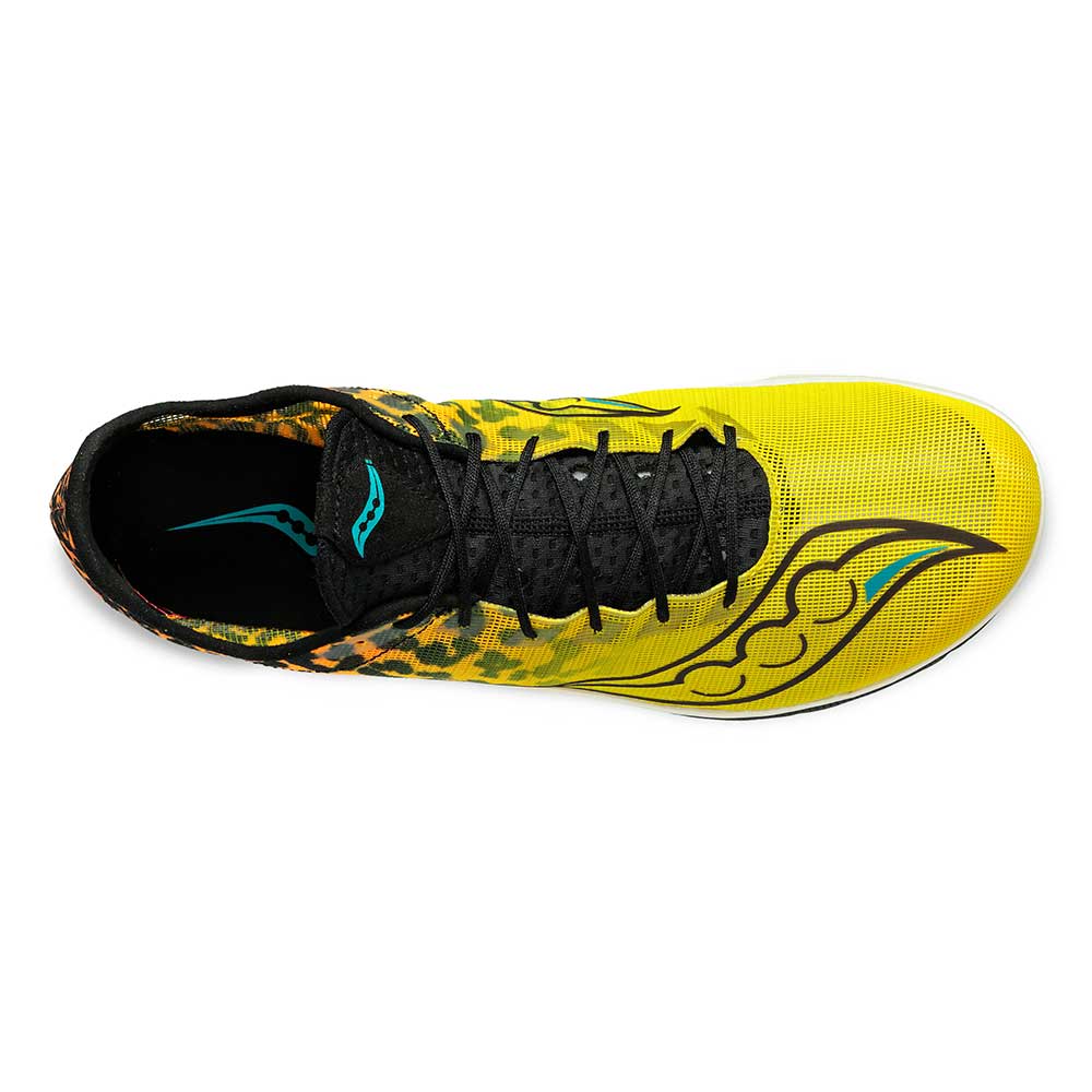 Men's Endorphin Cheetah Spike Black/ViZi Regular (D)