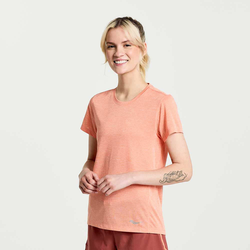 Women's Stopwatch Short Sleeve Shirt - Zenith Heather