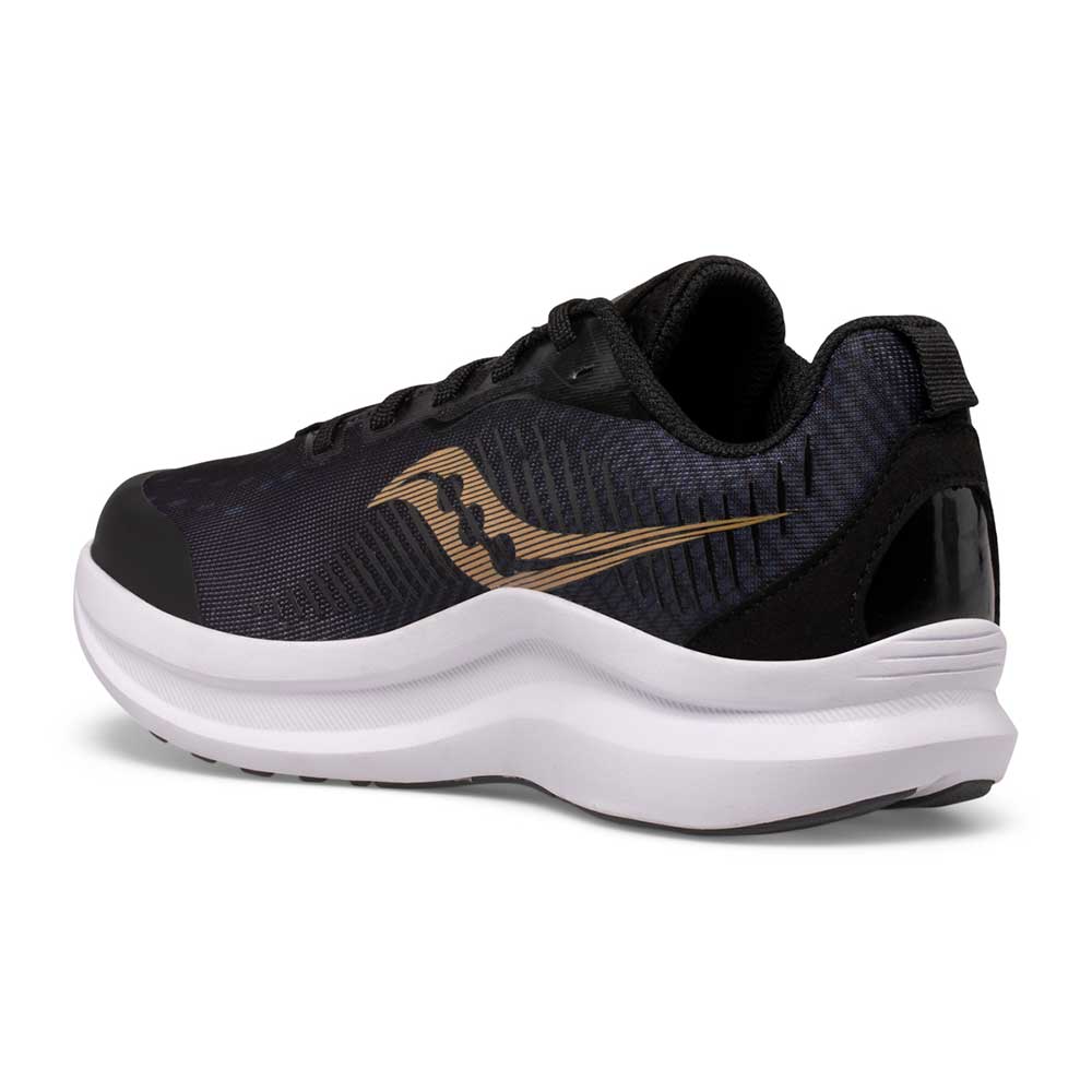 Youth Endorphin Running Shoe - Black/Gold
