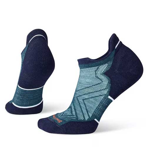 Women's Performance Run Targeted Cushion Low Ankle Socks - Twilight Blue