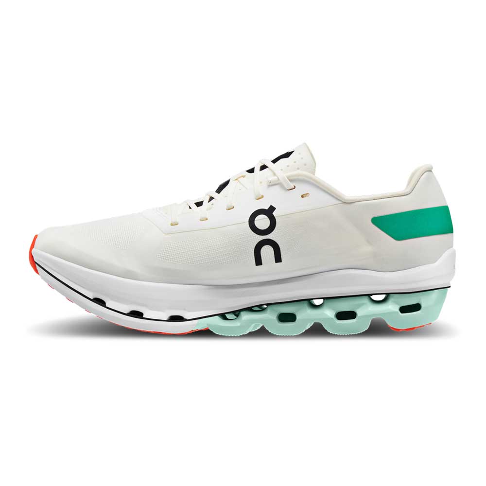 Men's Cloudboom Echo Running Shoe - White/Mint - Regular (D)