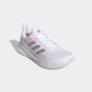 Women's Solar Glide Running Shoes - Cloud White/Silver Metallic/Fresh Candy - Regular (B)