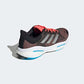 Men's adidas Solar Glide 5 Running Shoe - Carbon/Silver Met/Turbo - Regular (D)