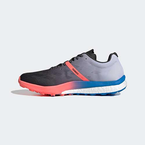 Men's Terrex Speed Ultra Trail Running Shoe - Core Black/Crystal White/Turbo - Regular (D)
