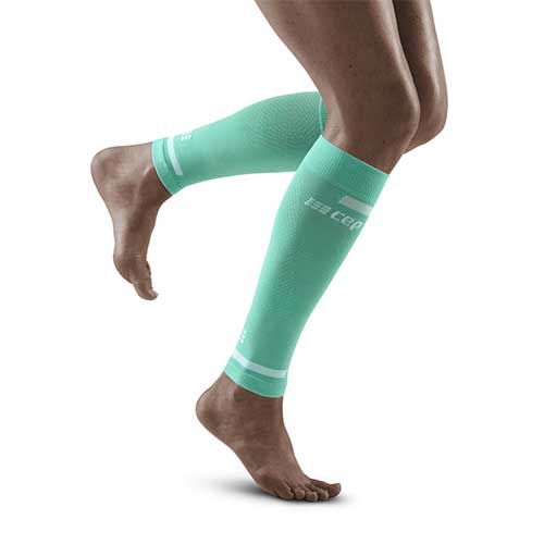 Women's The Run Compression Calf Sleeves 4.0 - Ocean – Gazelle Sports