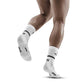 Men's The Run Compression Mid Cut Socks 4.0 - White