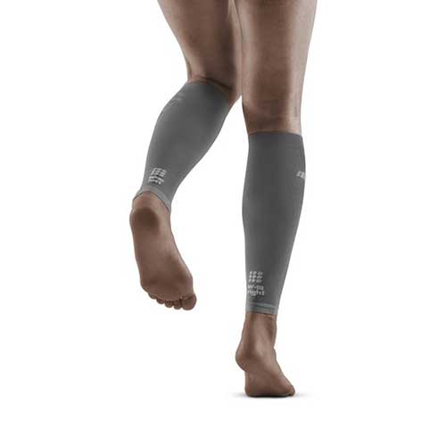 Women's Ultralight Compression Calf Sleeves - Grey/Light Grey