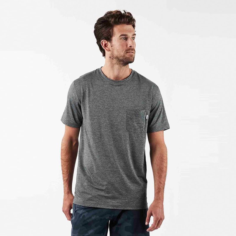 Men's Tradewind Performance Tee - Heather Grey