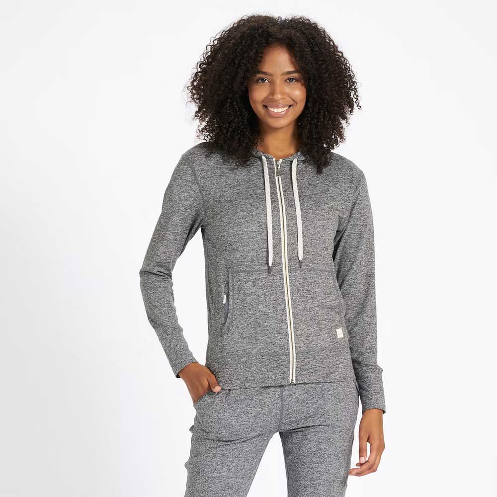 Women's Halo Performance Hoodie - Heather Grey