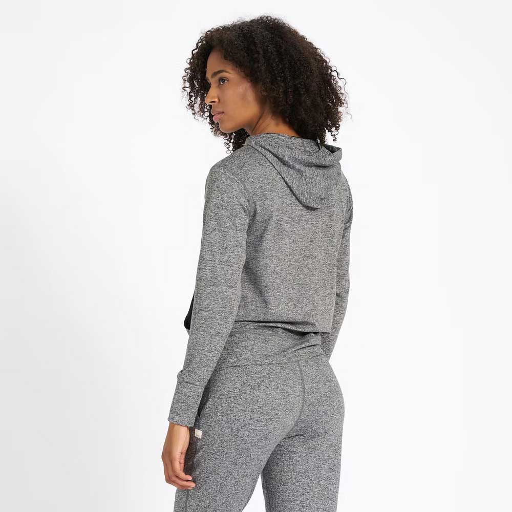 Women's Halo Performance Hoodie - Heather Grey