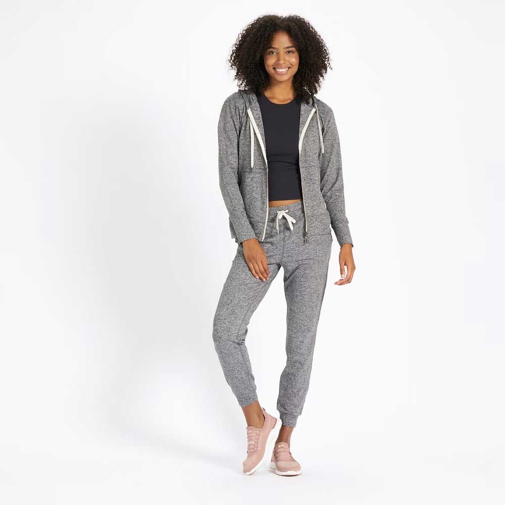 Women's Halo Performance Hoodie - Heather Grey