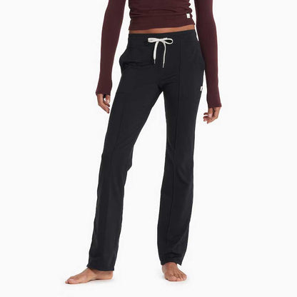 Women's Halo Wide Leg Flair Pant - Black