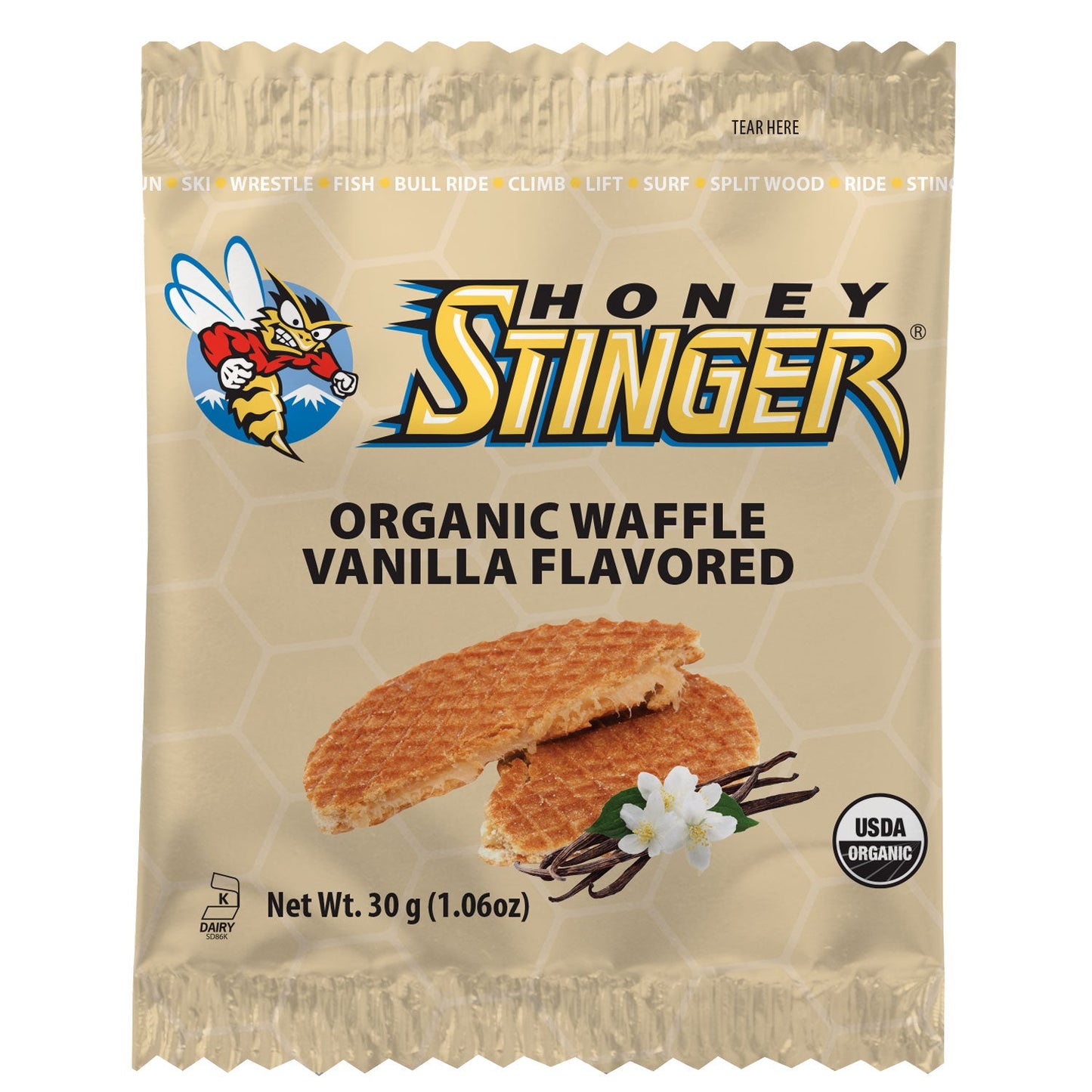 Organic Waffle - Vanilla