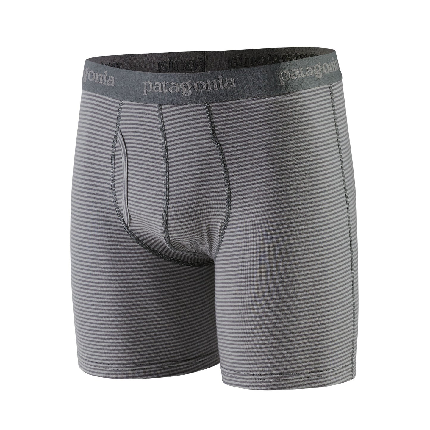 Men's Essential Boxer Briefs 6" - Fathom: Forge Grey