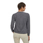 Women's Long Sleeved Glorya Twist Top - Ink Black