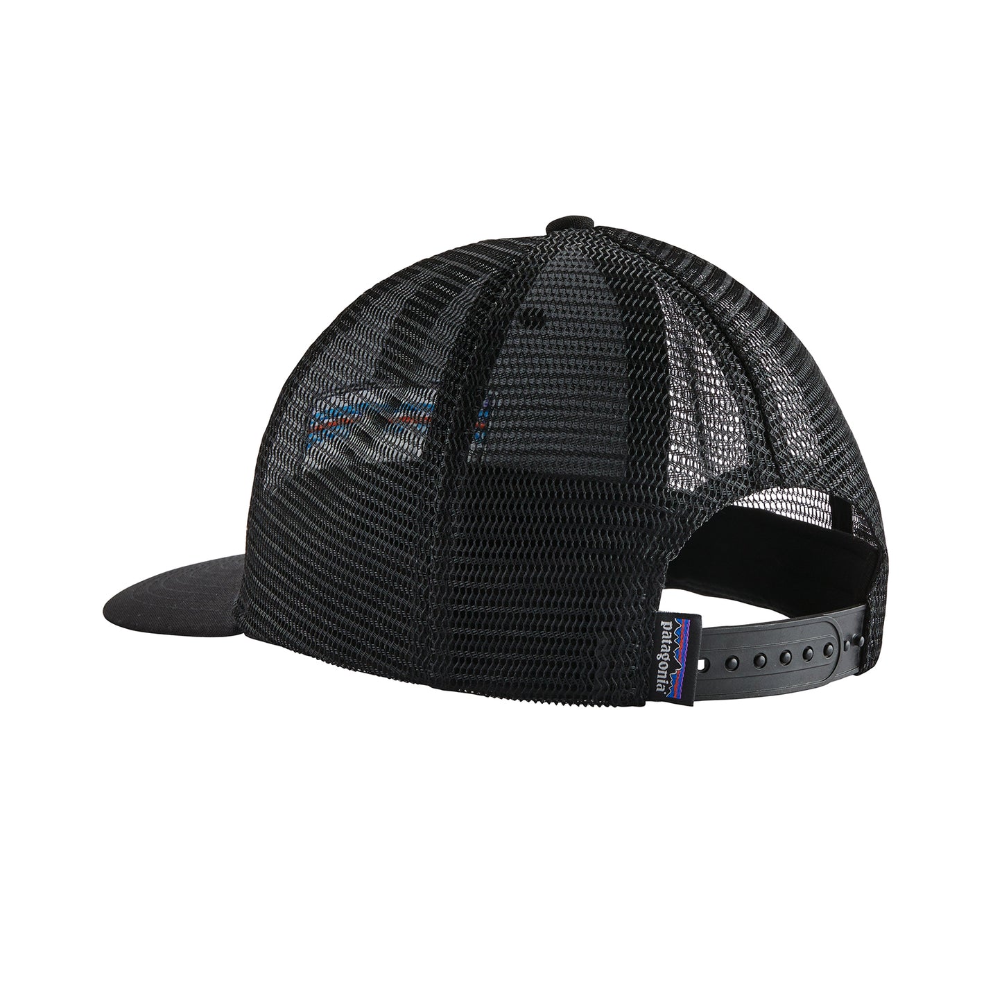 Unisex P-6 Logo Trucker Hat - Black