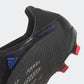 Unisex X Speedflow .3 Laceless FG Soccer Shoe - Black/Sonic Ink/Solar Yellow
