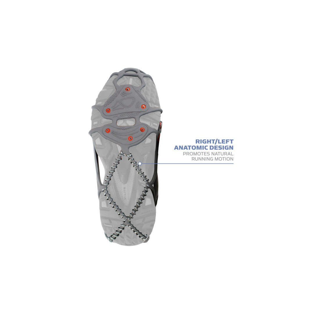 Run YakTrax (Large) Traction Device - Grey/Red