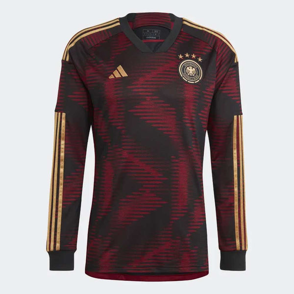 Adidas Men's Germany Away Jersey 22 Black / L