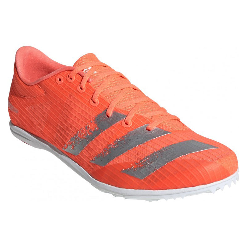 Women's Distancestar Spike - Signal Coral/Silver/White- Regular (B)